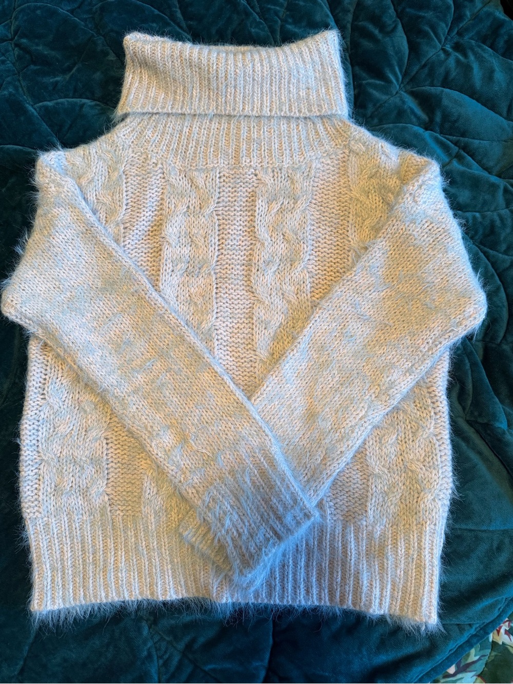 Charlotte Russe Cable Turtleneck Sweater